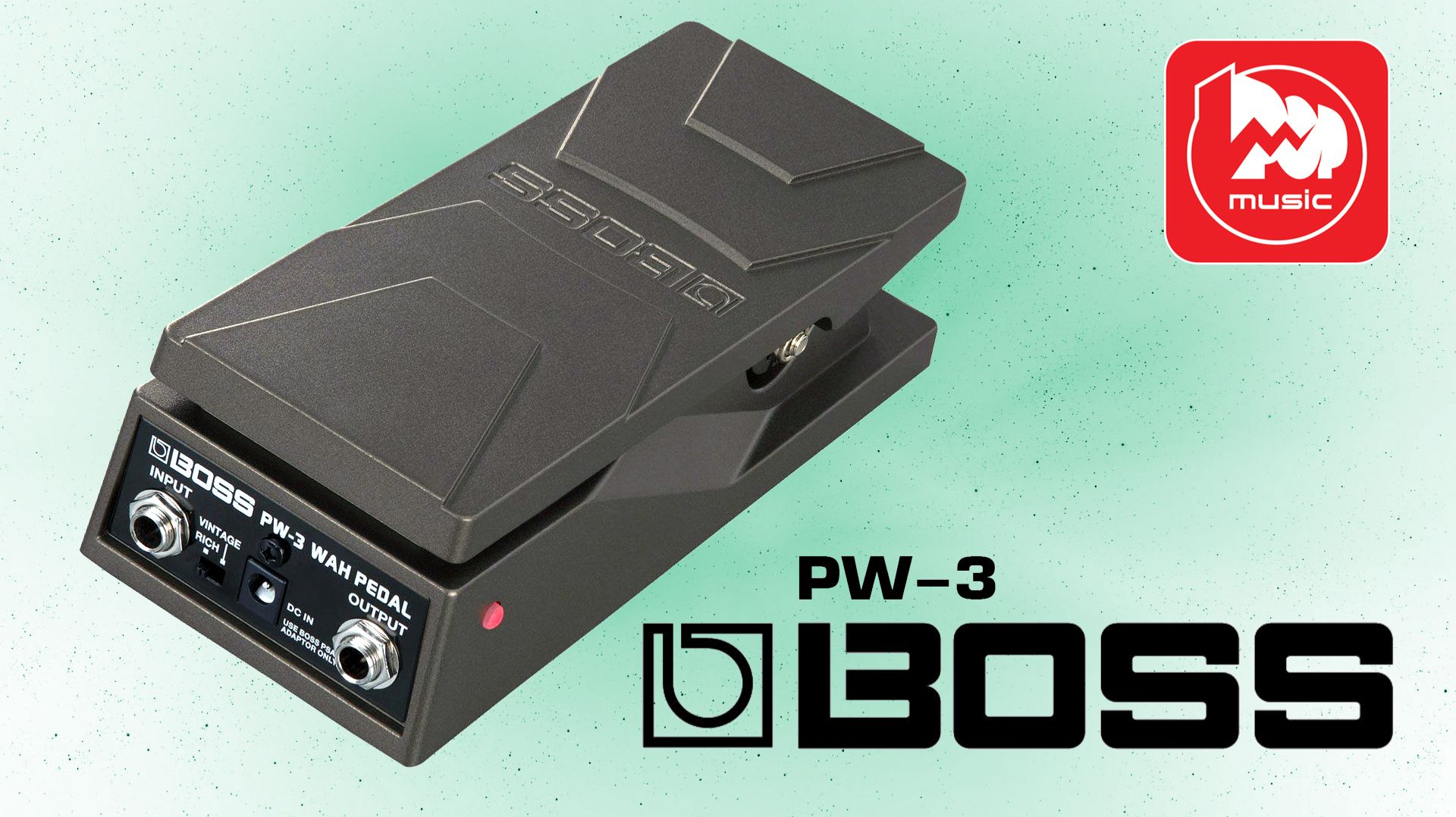BOSS PW3 - гитарная педаль WAH смотреть онлайн
