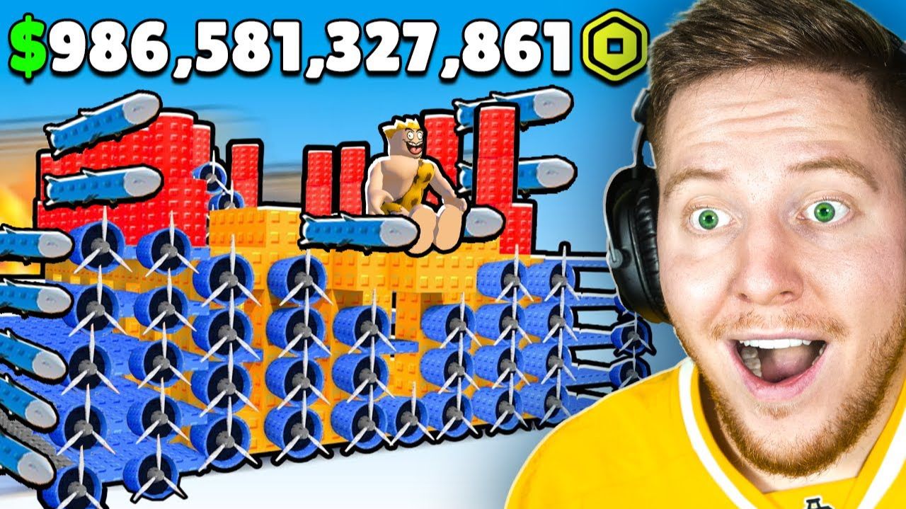Потратил $986,581,327,861 РОБУКСОВ на Самый ДОРОГОЙ САМОЛЁТ в Roblox смотреть онлайн