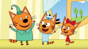 Три Кота Мультфильм Прививка для котят.