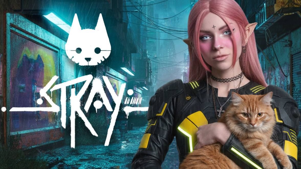 STRAY быть котом сложнее, чем кажется😺 смотреть онлайн