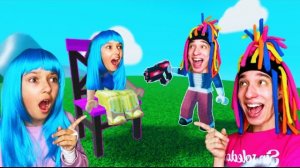 КИТАЙКА ИГРАЕТ В МУЗЫКАЛЬНЫЕ СТУЛЬЯ В ROBLOX С КСЮШЕЙ!
