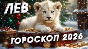 ЛЕВ прогноз на 2026 год!🔥 Брак, любовь, новые горизонты!