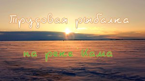 ТРУДОВАЯ РЫБАЛКА НА КАМЕ. ЯНВАРЬ-2026