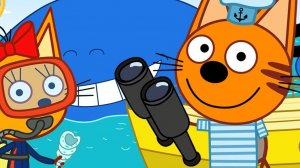 Три Кота Мультфильм Морские котики.