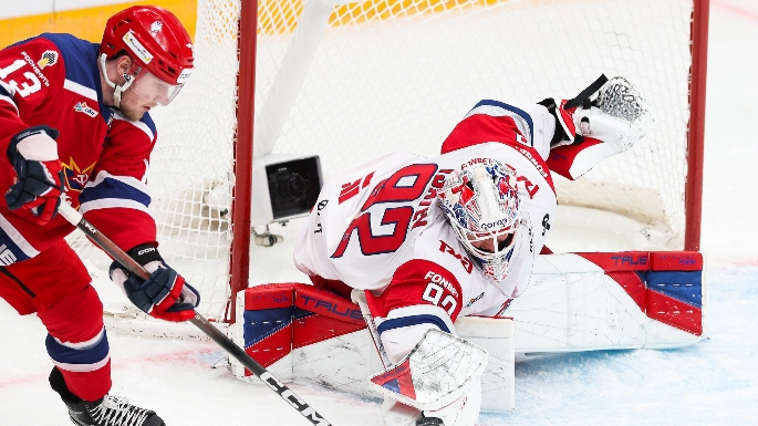 ЦСКА - Динамо Минск. Обзор матча КХЛ 06.01.2026 смотреть онлайн