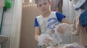 Опыты. кранчи слайм