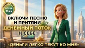 НА ДЕНЬ ПЕСНЮ #33 | ДЕНЕЖНАЯ ПЕСНЯ-АФФИРМАЦИЯ для привлечения изобилия | "Деньги легко ко мне идут"