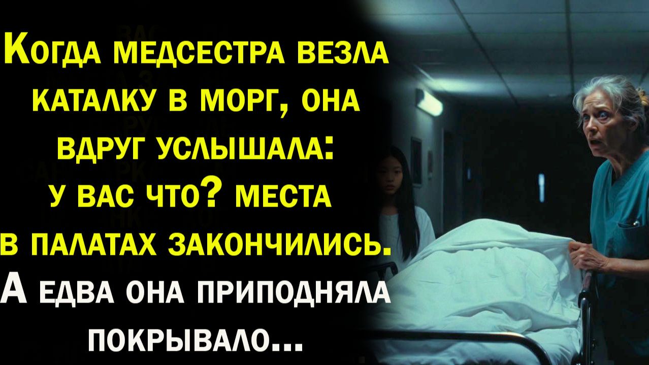 Истории из жизни / Аудио рассказ / Когда медсестра услышала слова / Слушать рассказы и истории смотреть онлайн
