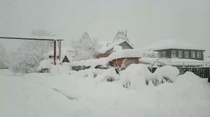 Снежный новый 2026 год .