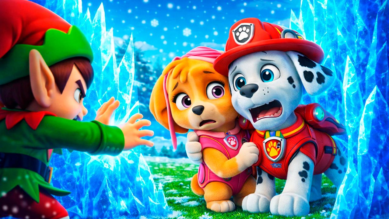 Щенячий патруль: Миссия «Рождество» СКАЙ И МАРШАЛ в МАЙНКРАФТ PAW PATROL МУЛЬТИК смотреть онлайн