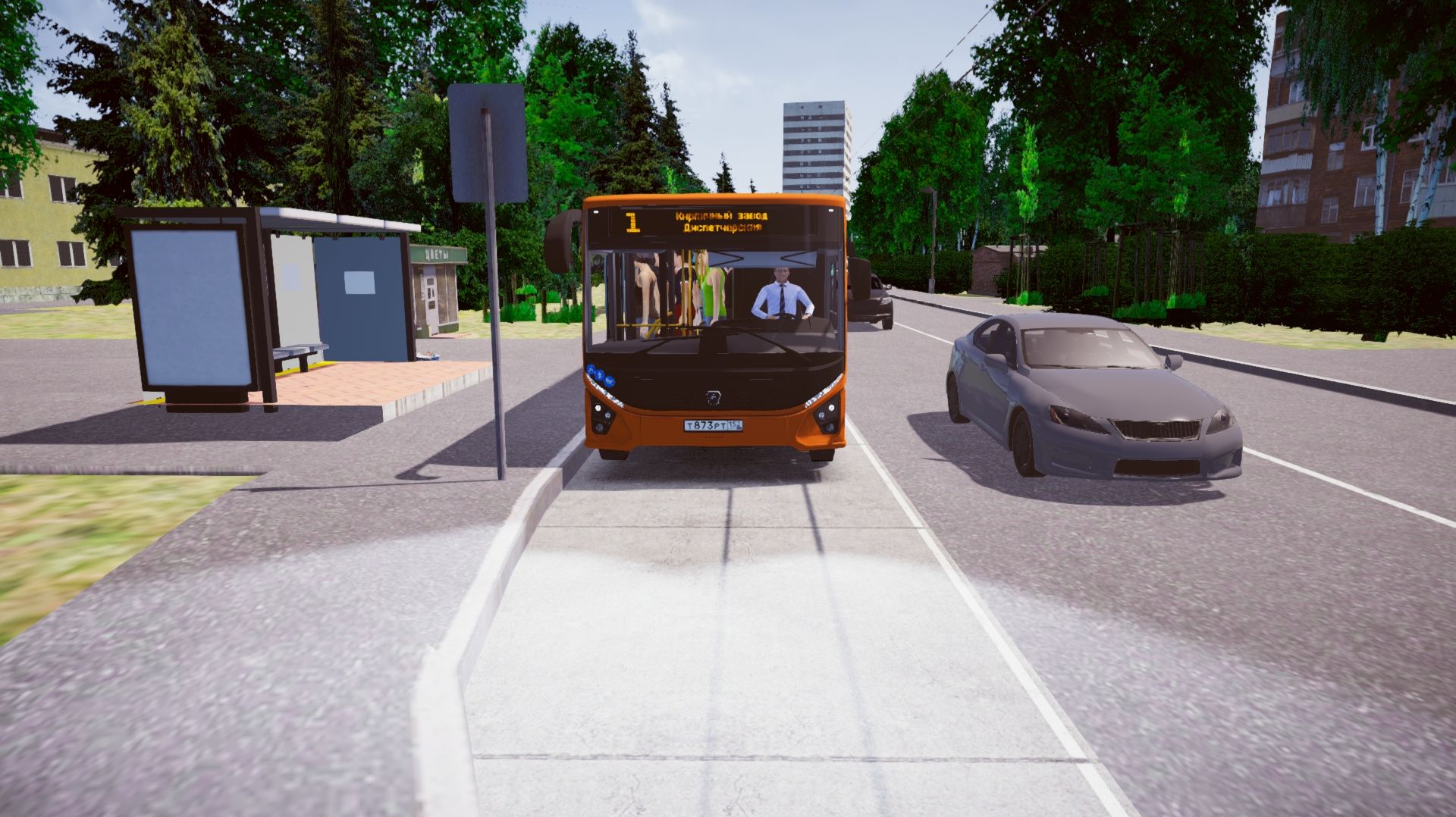 ПАЗ CITYMAX 9 в Proton Bus Simulator смотреть онлайн