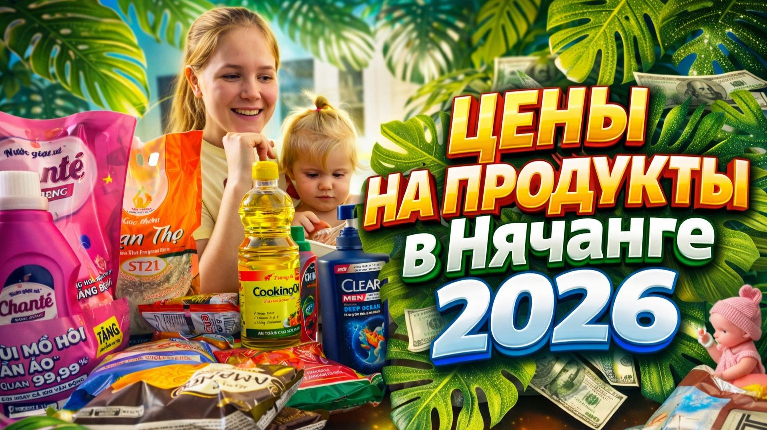 Цены на продукты в Нячанге 2026. Заполняем холодильник в съемной квартире. Вьетнам смотреть онлайн