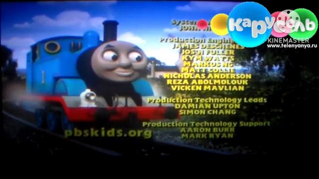 Thomas and friends credits Russia🇷🇺 Карусель смотреть онлайн