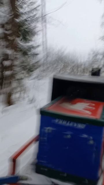 По лесу на мотобуксировщике смотреть онлайн