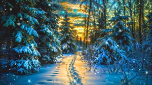 ❄️ ОЧЕНЬ КРАСИВАЯ УСПОКАИВАЮЩАЯ МУЗЫКА ДЛЯ СНА 🎵 РАССЛАБЛЯЮЩАЯ МУЗЫКА ДЛЯ ДУШИ ЗИМНЕМ В ЛЕСУ