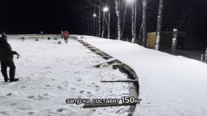 Обстановка на лесном пруду 6.01.26