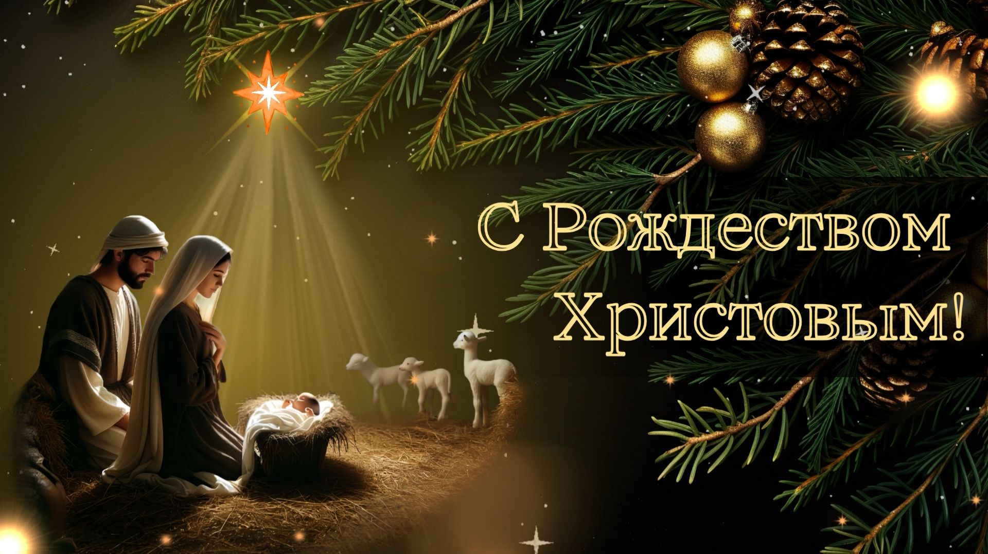 Рождественское богослужение (7 января 2026) Церковь «Благодать» Калуга смотреть онлайн