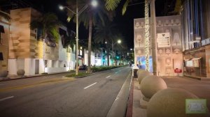 РОДЕО-ДРАЙВ, ЛОС-АНДЖЕЛЕС 🇺🇸 Беверли-Хиллз ночью