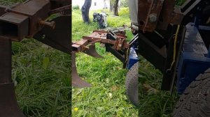 Польский окучник на мини трактор
