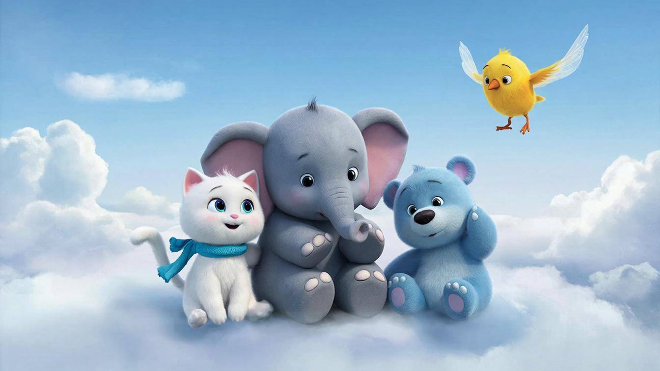 Мультфильм Облачные Зверята и Гром, который боялся. Мультики для детей смотреть онлайн