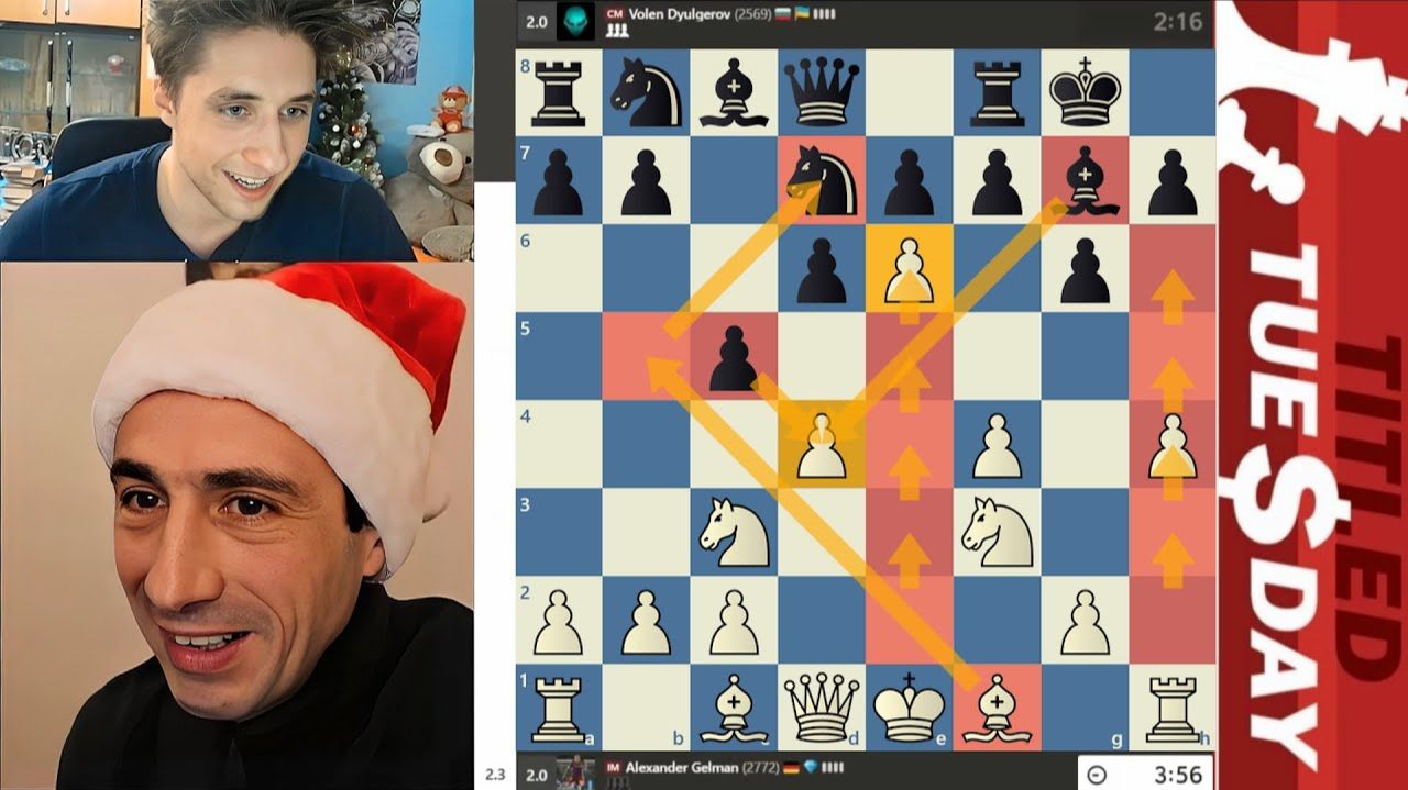 Жертвую ЛАДЬЮ! Александр Гельман - Волен Дюльгеров 01.01.2026 смотреть онлайн