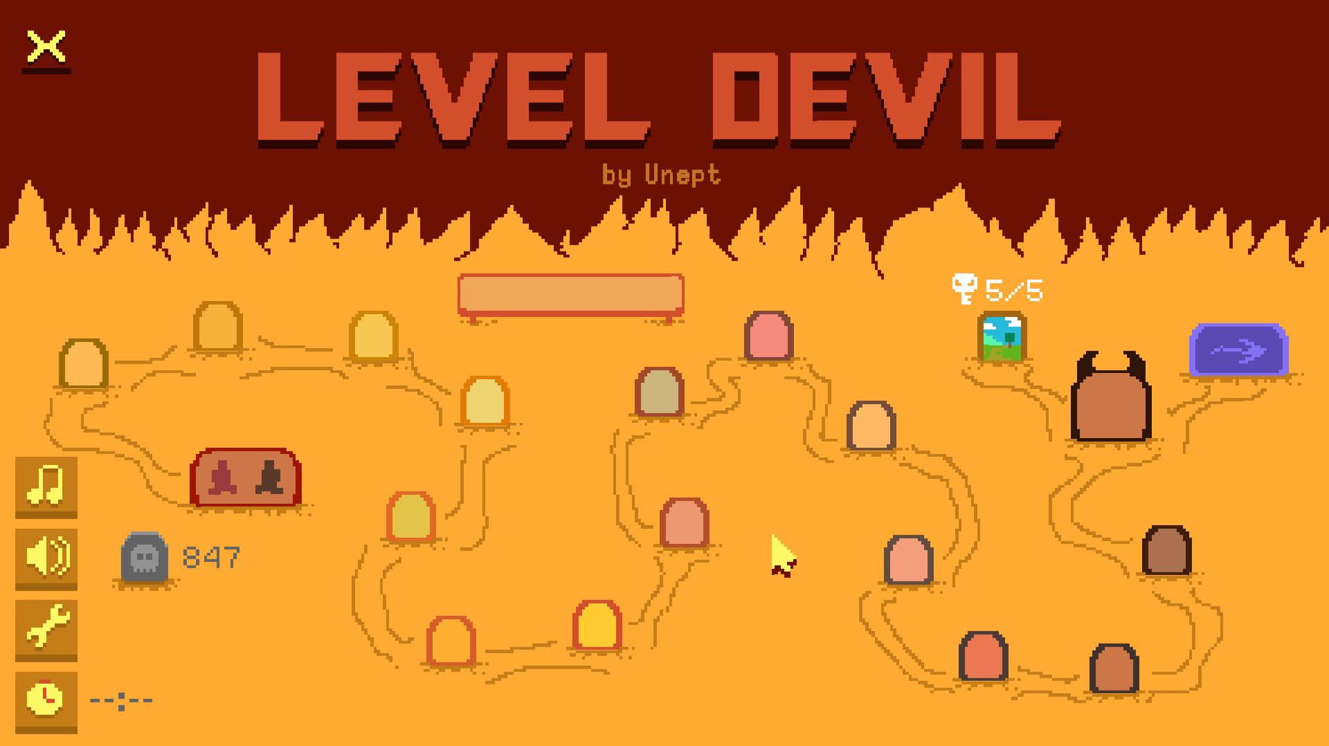 Level Devil #1 - Прохождение 1 пещеры смотреть онлайн