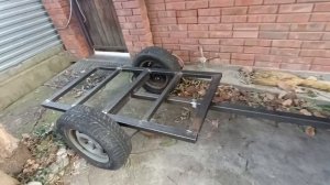 Прицеп к квадроциклу своими руками. 2 часть.