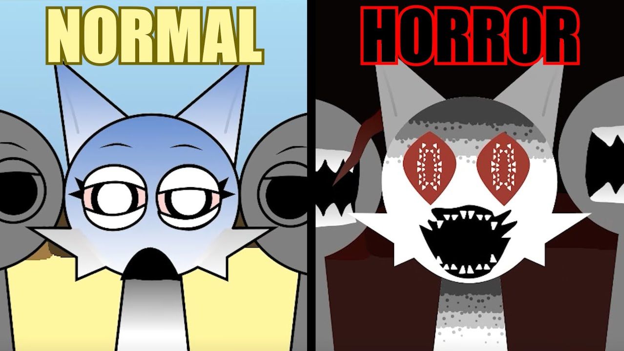 Incredibox Parasprunki Retake: Normal VS Horror Versions смотреть онлайн