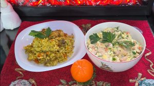 Салат оливье 🥗 С сочельником 🎄Рубрика Готовим вместе 👩🍳