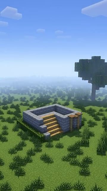 Простой дом для выживания в майнкрафт _🏠_