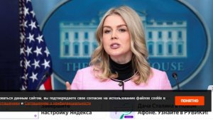 Ливитт: Трамп обсуждает с командой план покупки Гренландии