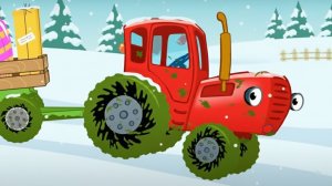 СИНИЙ ТРАКТОР  ПОЗНАВАТЕЛЬНЫЙ МУЛЬТИК ДЛЯ ДЕТЕЙ 🚜  ТЕХНИКА