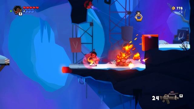 blast brigade vs. dr. creads прохождение # 6 ледяные пещеры смотреть онлайн