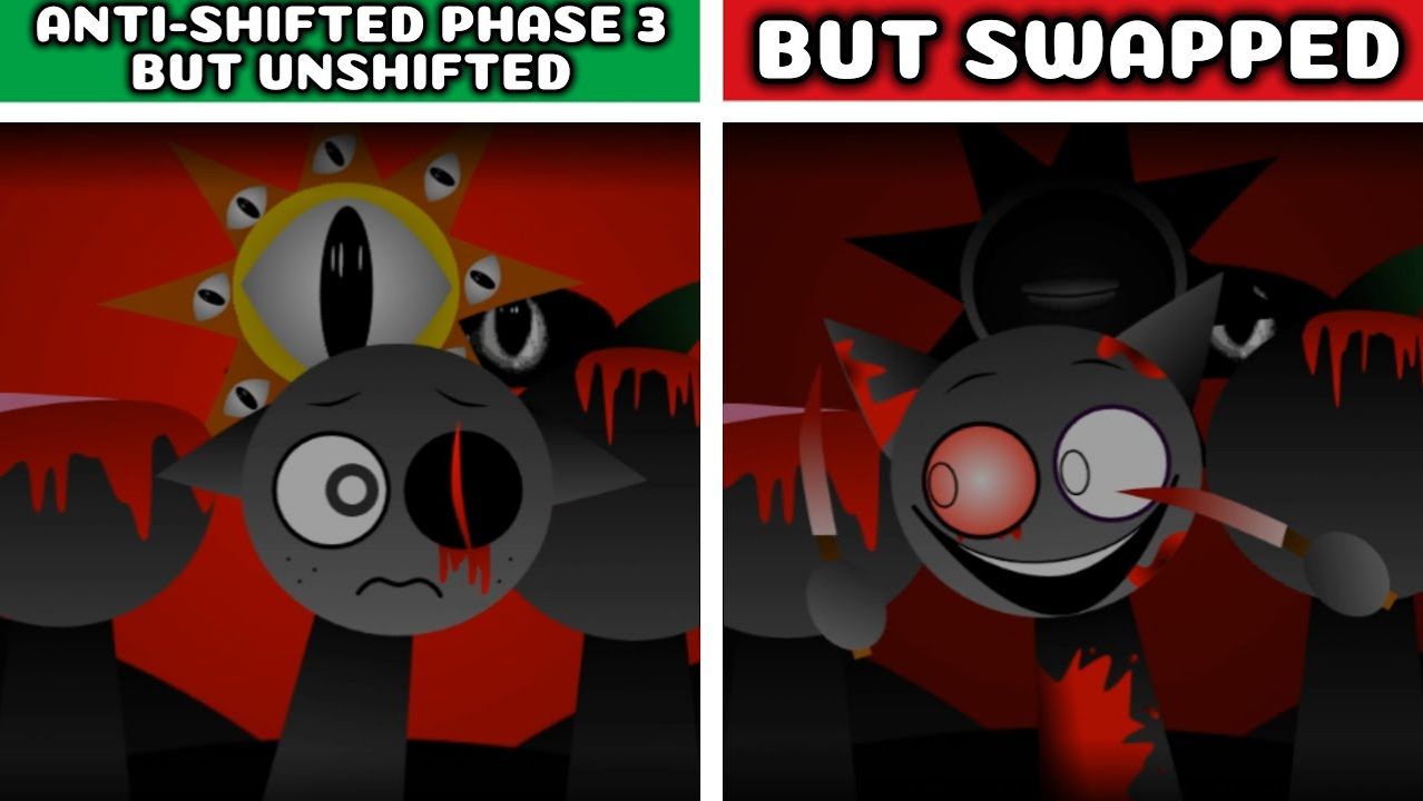 INCREDIBOX SPRUNKI🎵 ANTI-SHIFTED Ф3🌀...НО UNSHIFTED🔓! ОРИГИНАЛ VS SWAPPED🎭 КТО СИЛЬНЕЕ?💪🤯 смотреть онлайн