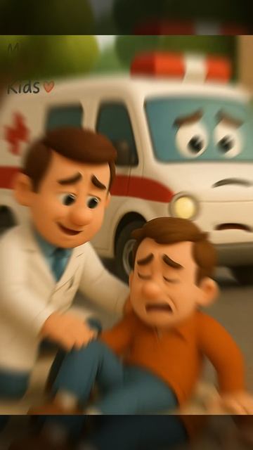 Песенка про полицию, скорую помощь и пожарных для детей 🚔🚑🔥 смотреть онлайн