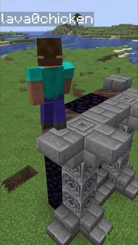 Красивый портал #minecraft #Lava0chicken смотреть онлайн