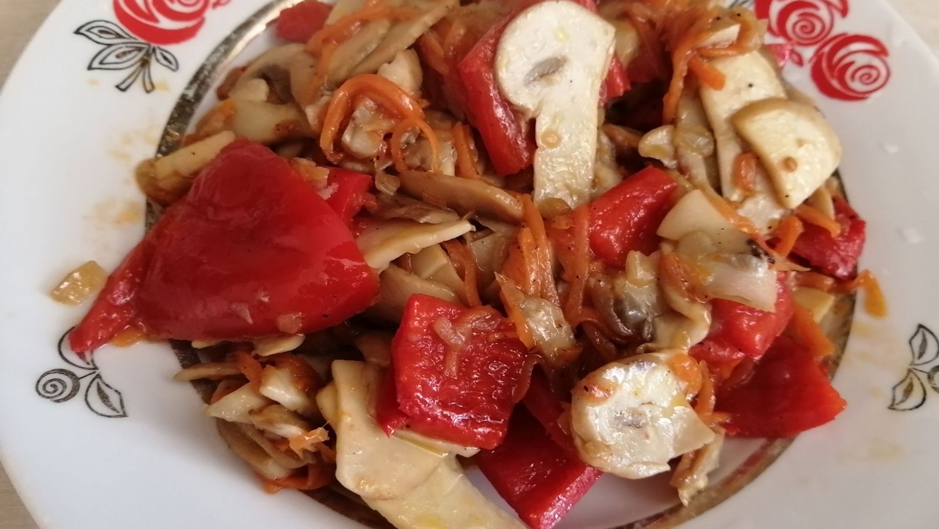 ГРИБЫ ЖАРЕНЫЕ с овощами. РЕЦЕПТ приготовления Очень Простой смотреть онлайн