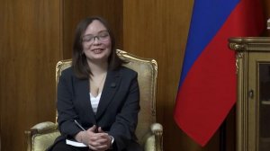 Интервью С.Лаврова Е.М.Бердниковой в рамках акции «Ёлка желаний"