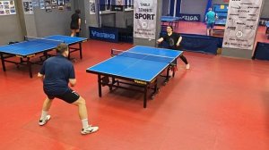 Нельсон Д. (684) - Давыдов П. (590) 06.01 турнир по настольному теннису на Левашовском