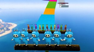 ГОНОЧНАЯ ТРАССА С ПРЕПЯТСТВИЯМИ ДЛЯ СУПЕРГЕРОЕВ!ЧЕЛОВЕК ПАУК ПРОТИВ БЭТМЕНА И ХАЛКА! ГТА5! часть 2