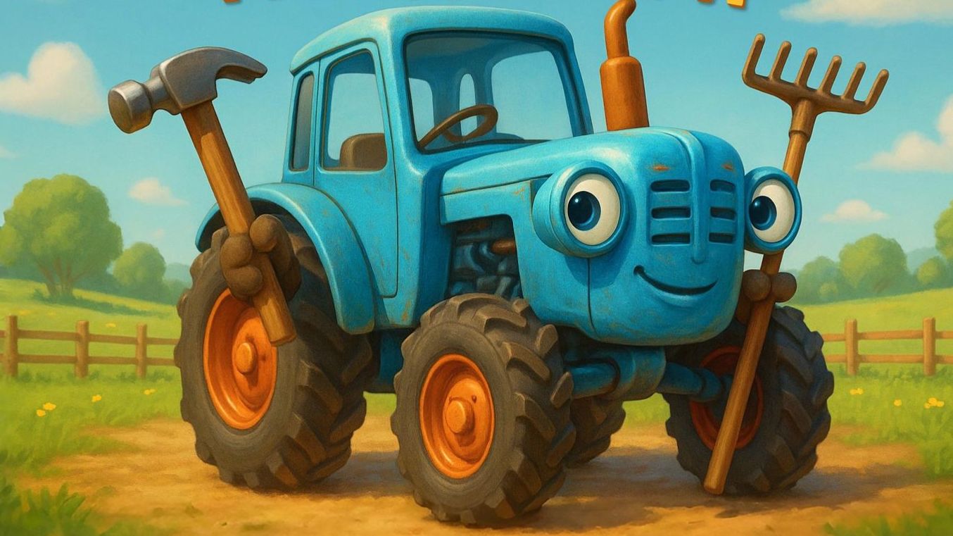 Песенки про машинки и технику. Пескенки для детей. Песня про ТРАКТОР смотреть онлайн
