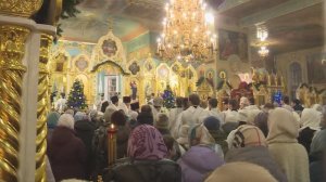 Рождество Господа Бога и Спаса нашего Иисуса Христа, всенощная