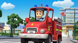 Гонка на лужайке: кто первым доедет? мультик