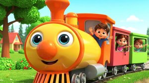 ПАРОВОЗ БУКАШКА  Сборник Мультиков и Песенок  для Детей + Паровоз Букашка Отправляется в Путешествие