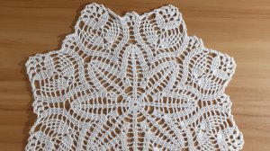 Салфетка крючком ч.1.