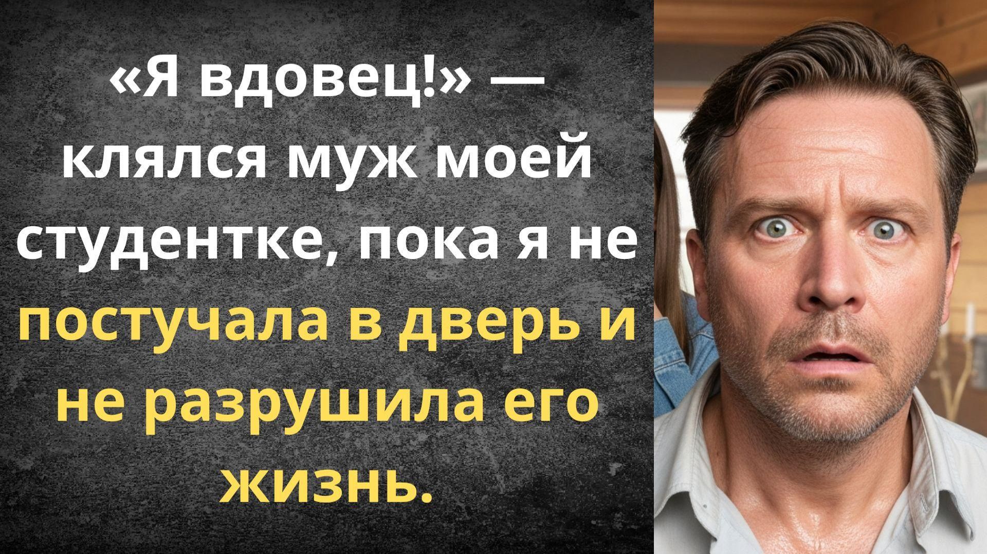 «Я вдовец!» — заявил муж моей студентке | Истории из жизни смотреть онлайн