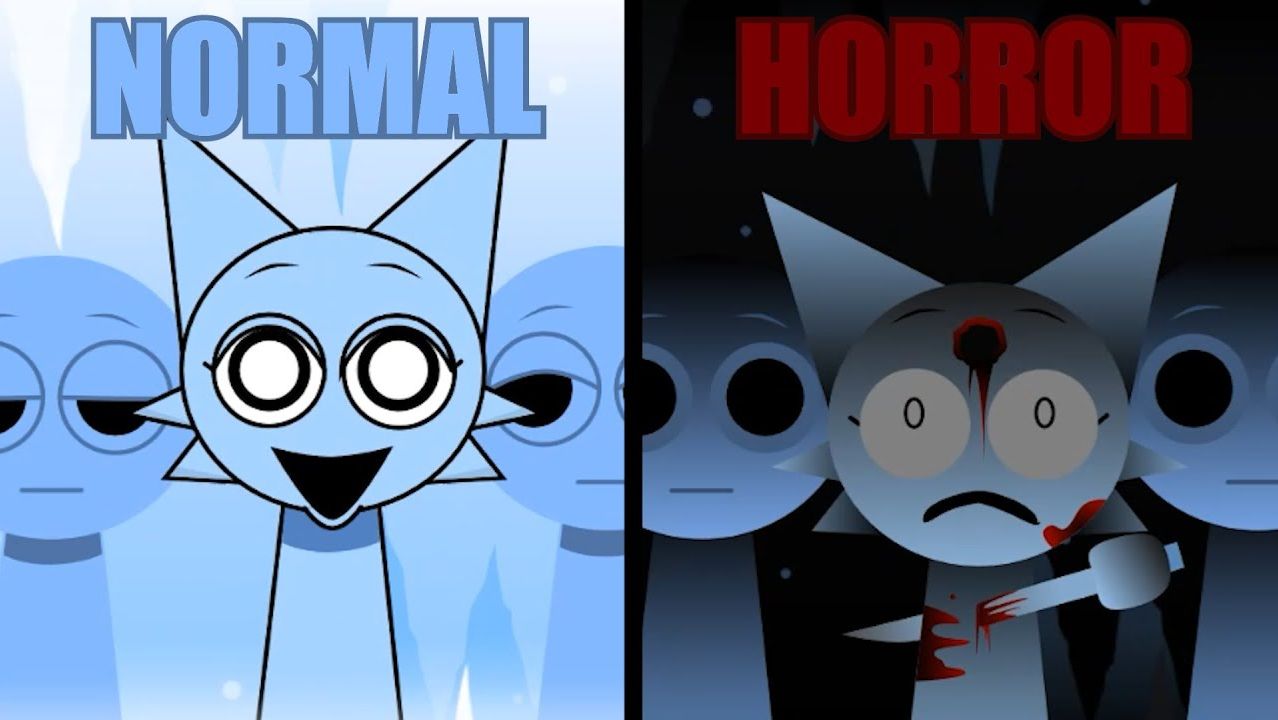 Incredibox Sprunki： Cool As Ice. Normal VS Horror Versions смотреть онлайн
