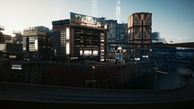 Панорама Night City в Cyberpunk 2077 | Индустриальная музыка | Vol. 17 смотреть онлайн
