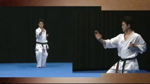 Yantsu (Янцу). Ката Шинкиокушинкай каратэ