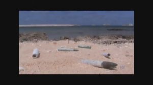 Кантон-атолл в Тихом океане.